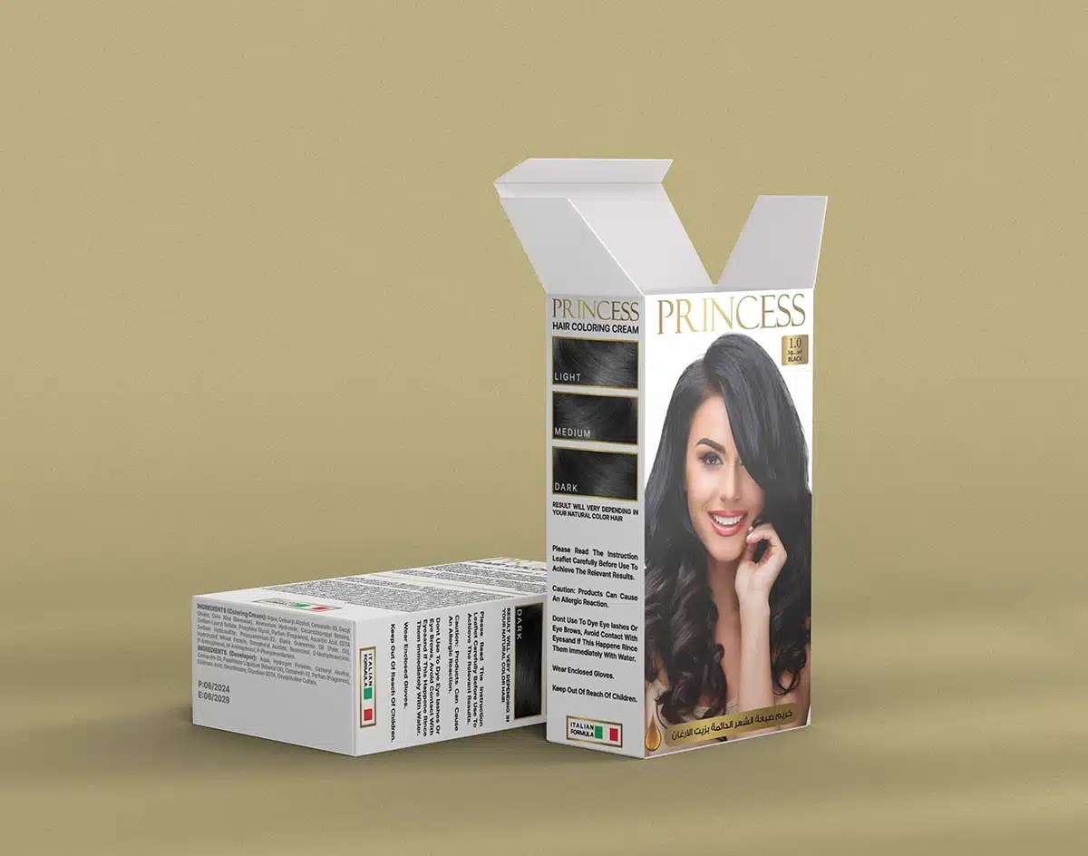 Packaging Designs | Princess Hair coloring
