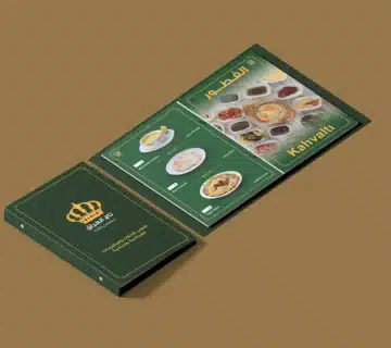 Restaurant menu design - Tac Iraqi